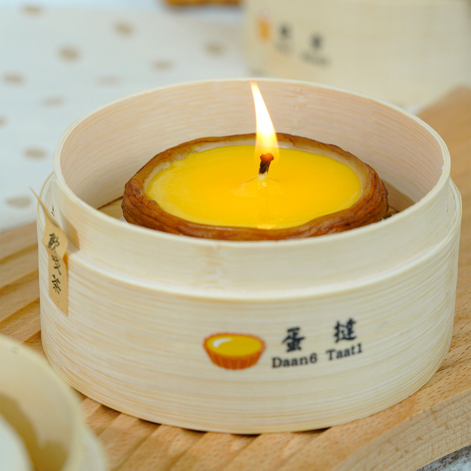 港式蛋撻手工香薰蠟燭